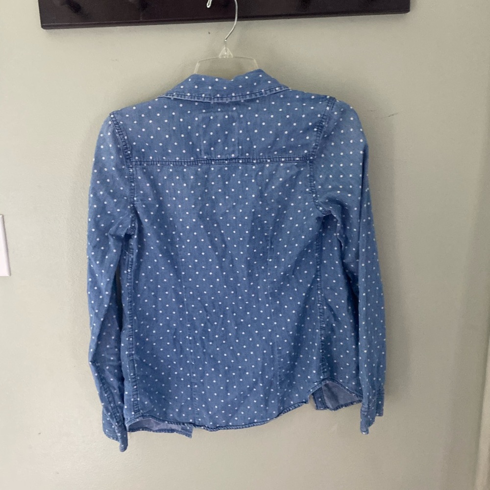 polka dot button down - Picture 2 of 2